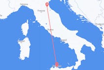 Flyrejser fra Palermo, Italien til Forli, Italien