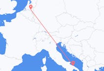 Flyreiser fra Eindhoven, Nederland til Bari, Italia