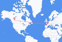Flyrejser fra Grande Prairie, Canada til Limoges, Frankrig