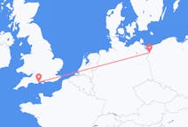 Flights from Szczecin, Poland to Bournemouth, the United Kingdom