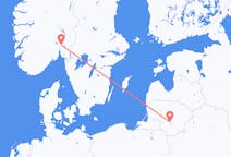 Flights from Kaunas in Lithuania to Oslo in Norway
