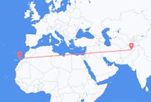Flyg från Kabul, Afghanistan till Lanzarote, Spanien