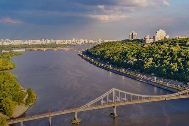 Beste Kyiv-arkitekturtur, by fra en høyde