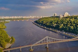 Bedste Kyiv-arkitekturtur, by fra en højde