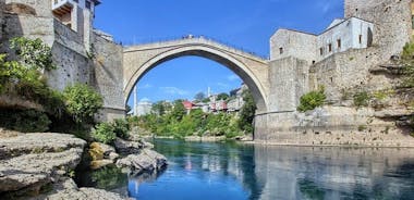 Tur til Mostar og Kravice-fossen fra Dubrovnik