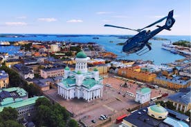 Excursão turística de helicóptero em Helsinque