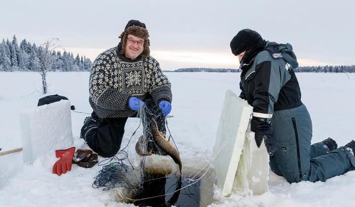 Ice Fishing from Rovaniemi