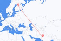 Flights from Jodhpur, India to Kajaani, Finland