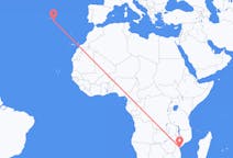 Рейсы из Бейра, Мозамбик в Понта-Делгада, Португалия