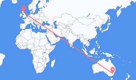 Flights from Australia to Scotland