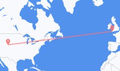 Flyreiser fra Laramie, USA til Newquay, England