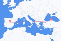 Flights from Kastamonu, Turkey to Madrid, Spain