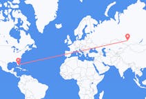 Flights from Fort Lauderdale, the United States to Novokuznetsk, Russia