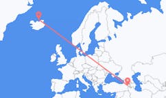 Flights from Grimsey, Iceland to Iğdır, Turkey