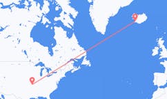 Рейсы из Спрингфилд, Соединенные Штаты в Рейкьявик, Исландия