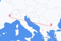 Loty z Grenoble we Francji do Płowdiw w Bułgarii