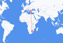 Flyrejser fra Mthatha, Sydafrika til Chania, Grækenland