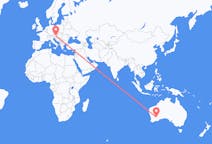 Vols de Kalgoorlie, Australie à Graz, Autriche