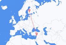 Flights from Hatay Province, Turkey to Tampere, Finland
