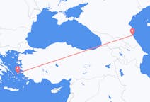Fly fra Makhatsjkala til Ikaria