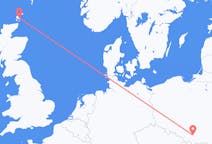 Flights from Kirkwall, the United Kingdom to Kraków, Poland
