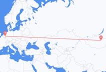 Flights from Ulaanbaatar to Maastricht