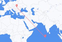 Flyreiser fra Gan, Maldivene til Debrecen, Ungarn