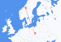 Flights from Røros, Norway to Kraków, Poland