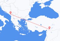 Flights from Gaziantep to Podgorica
