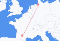 Flyg från Bremen, Tyskland till Toulouse, Frankrike