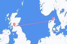 Flights from Aalborg to Glasgow