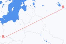 Flyg från Jaroslavl till Prag