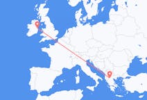 Vluchten van de regionale eenheid Kastoria, Griekenland naar Dublin, Ierland