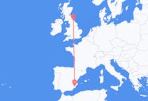 Flights from Murcia, Spain to Durham, England, the United Kingdom