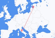 Flyg från Riga, Lettland till Rom, Italien