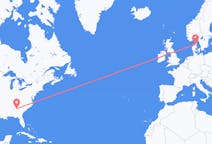 来自美国出发地 亚特兰大目的地 丹麦奥尔堡的航班