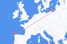 Flights from La Coruña to Gdansk