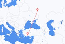 Flights from Antalya, Turkey to Voronezh, Russia