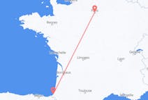 Flights from Biarritz to Paris