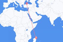 马达加斯加出发地 图阿马西纳飞往马达加斯加目的地 安卡拉的航班