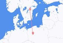 Fly fra Poznań til Linköping