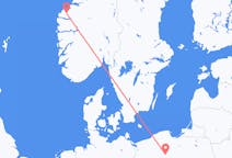 Flights from Volda, Norway to Bydgoszcz, Poland