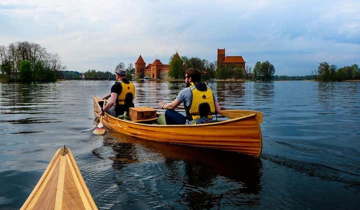 KASTEEL EILAND - Premium gegidste kanotocht in Trakai Historical Park