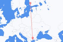 Flights from Kavala, Greece to Turku, Finland