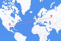 Flyreiser fra Dallas, USA til Ufa, Russland