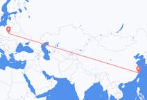Flyg från Taizhou, Jiangsu, Kina till Lublin, Polen