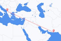 Vluchten van Gwadar, Pakistan naar Tirana, Albanië