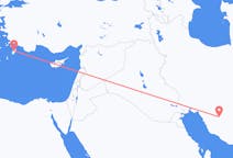 Flyreiser fra Shiraz, Iran til Rhodes, Hellas