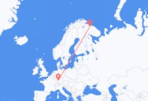 Fly fra Murmansk til Stuttgart