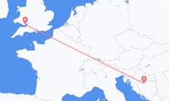 Flyrejser fra Banja Luka til Cardiff